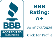 BBB A+ Accredited Business